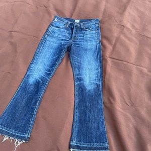 Citizens of Humanity. Drew crop flare jean